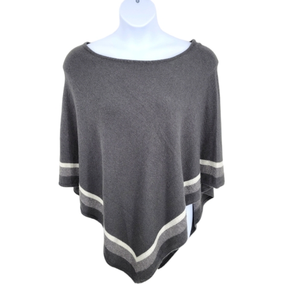 Lane Bryant Grey, Black White poncho size 14/20 NWT‎ 🔖 - Picture 4 of 8